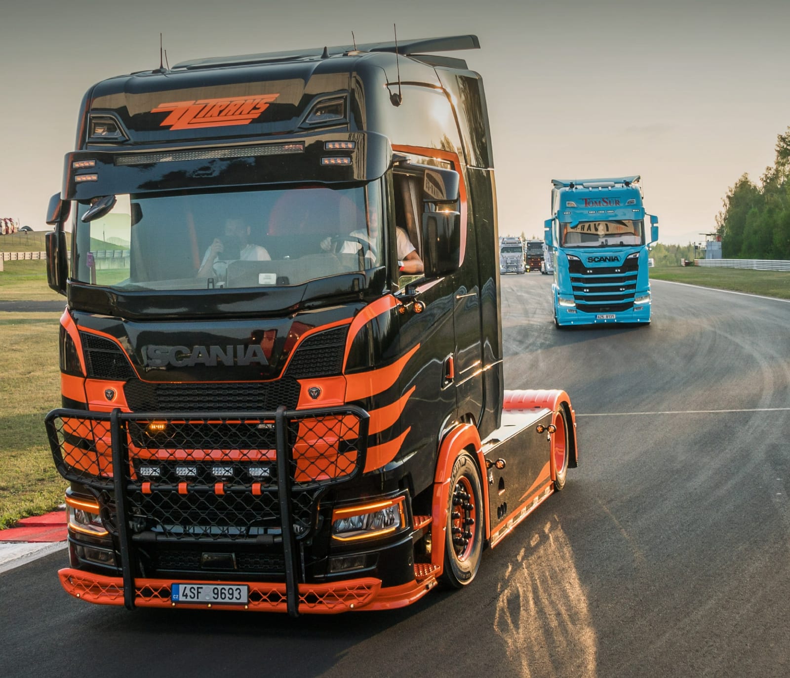 Scania NEW GEN Sluneční clona 1