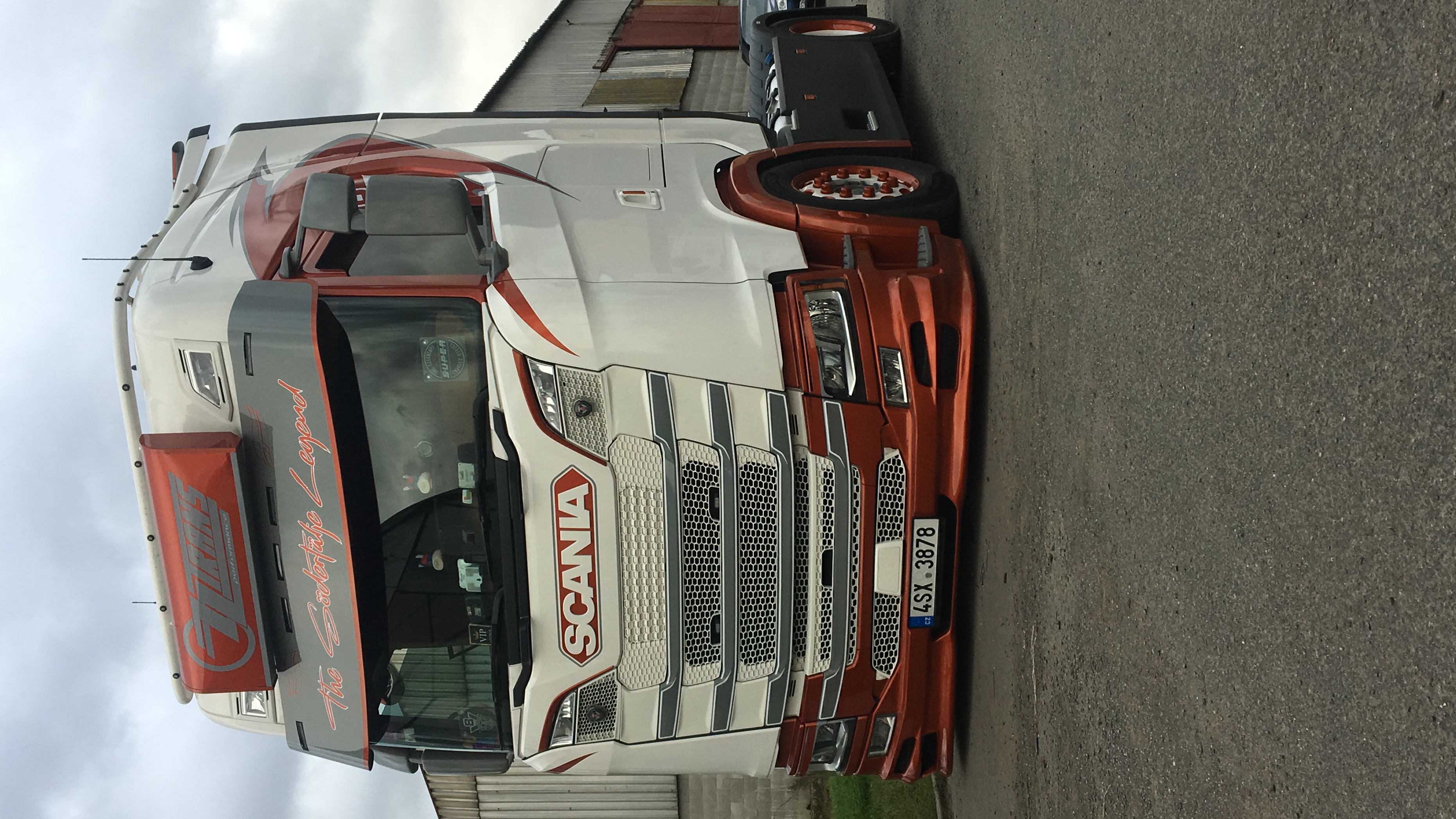 Scania NEW GEN Sluneční clona 4