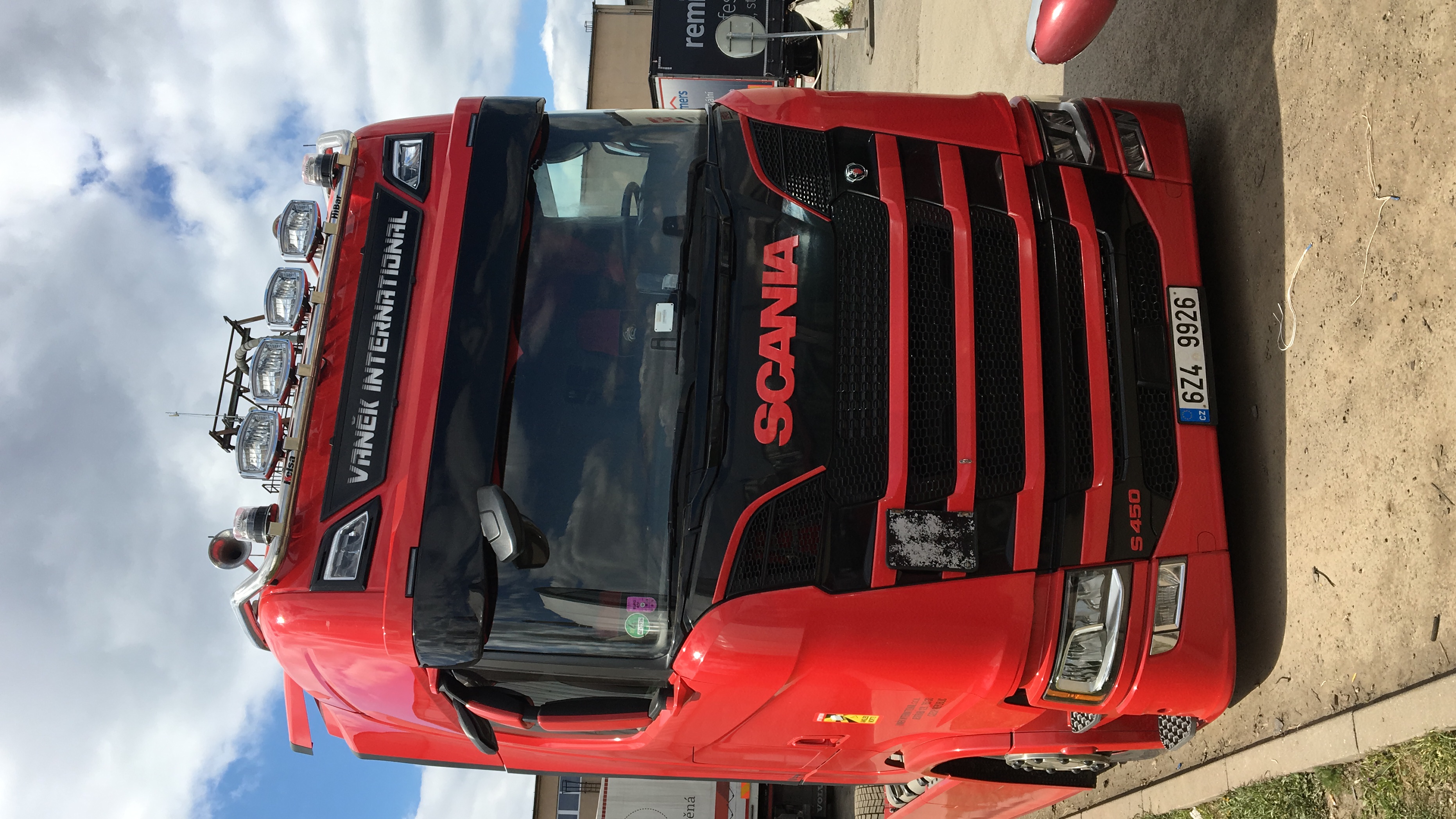 Scania NEW GEN Sluneční clona 3