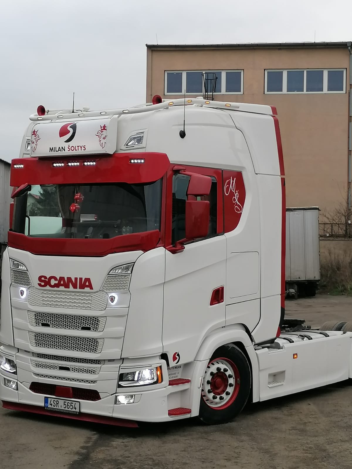 Scania NEW GEN střešní rampa
